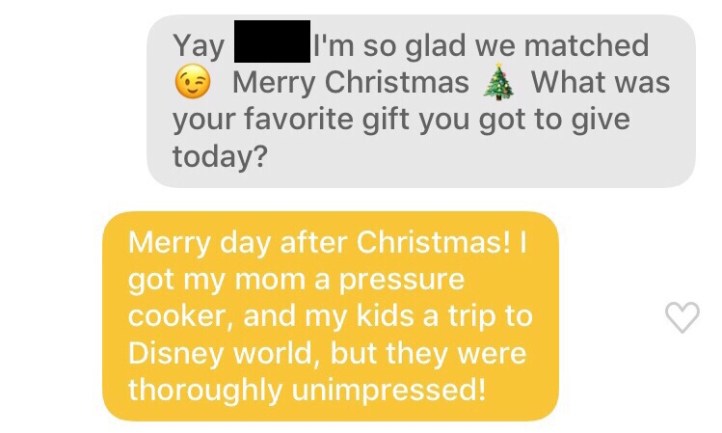 Our first message.. 